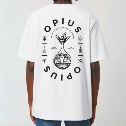 OPIUS T-shirt (white) - Opius Distillery